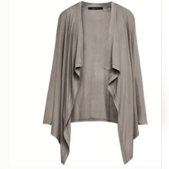BCBGMAXAZRIA Angela Open Front Wrap Cardigan Size M - Picture 2 of 13